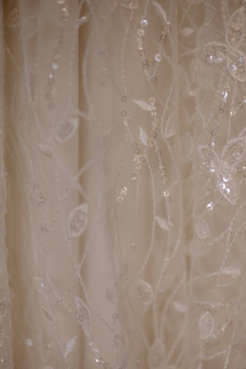 vestido de noiva bordado'