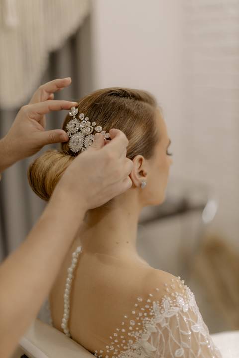 inspiração de penteado para noivas'