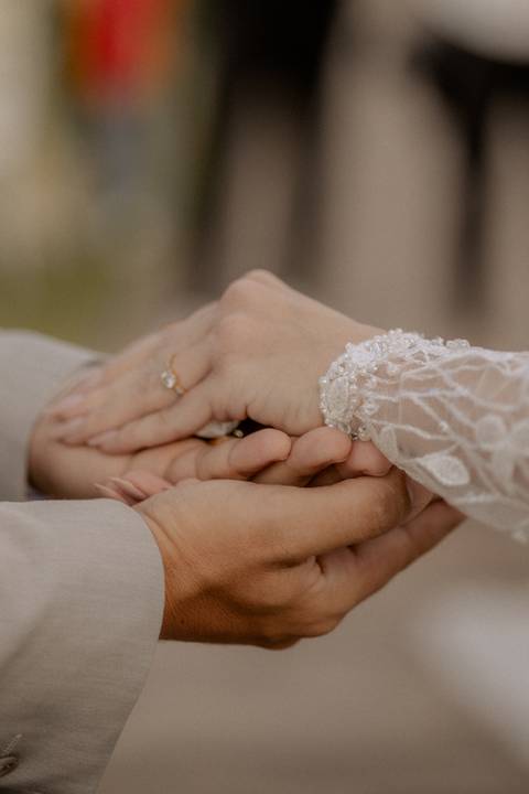 benção das alianças'