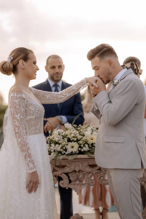 Casamento de dia ao ar livre'