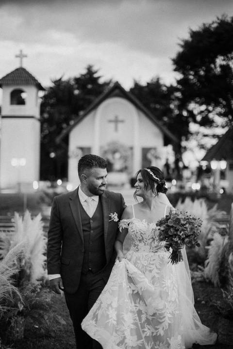 Ensaio pós cerimonia ao ar livre
'