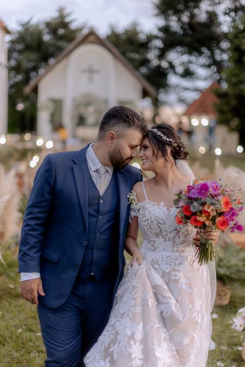 Ensaio pós cerimonia ao ar livre
'