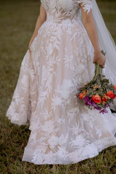 Ensaio pós cerimonia ao ar livre
'