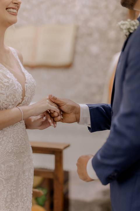  troca das alianças'