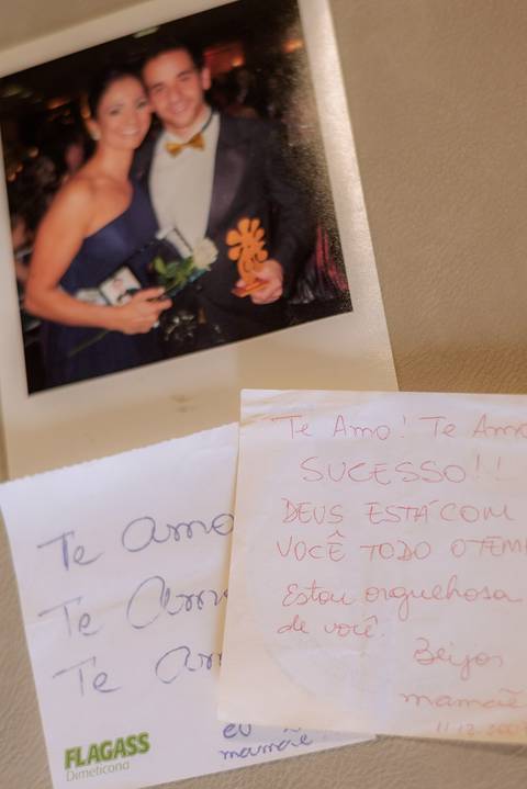 detalhes no making of do noivo '