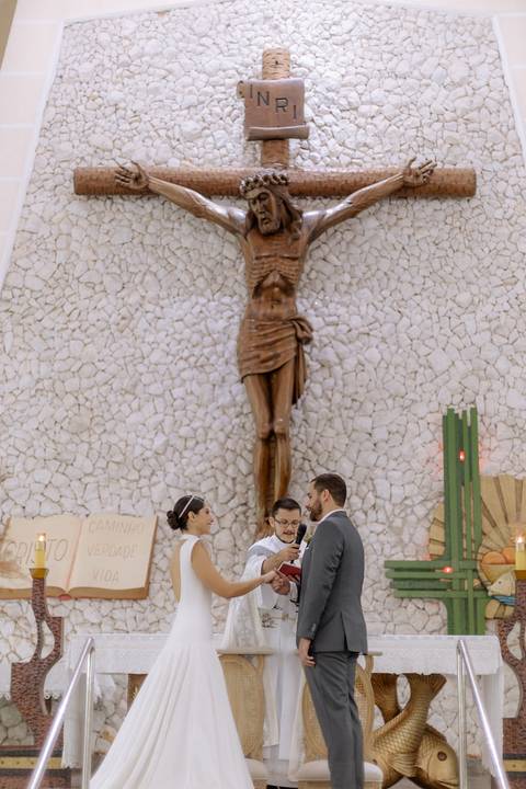 troca das alianças'