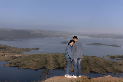 ensaio pré wedding no morro do gavião'