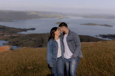 Look all jeans para ensaio pré wedding inspiração '