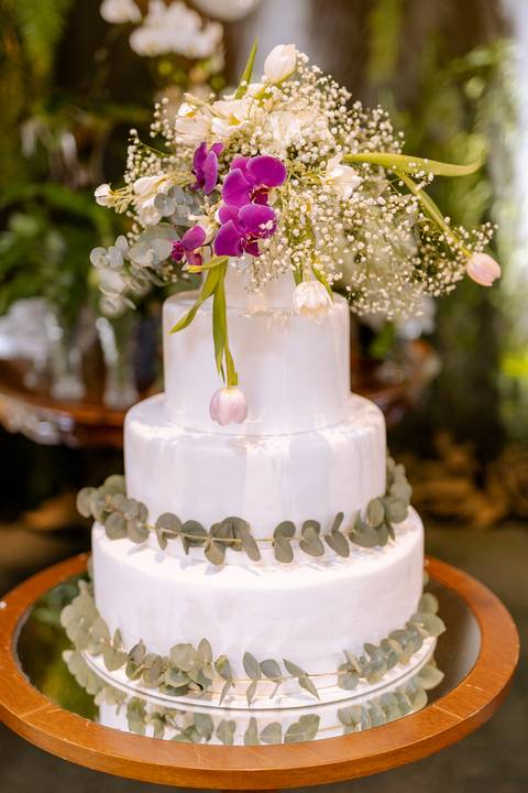 Bolo de casamento '
