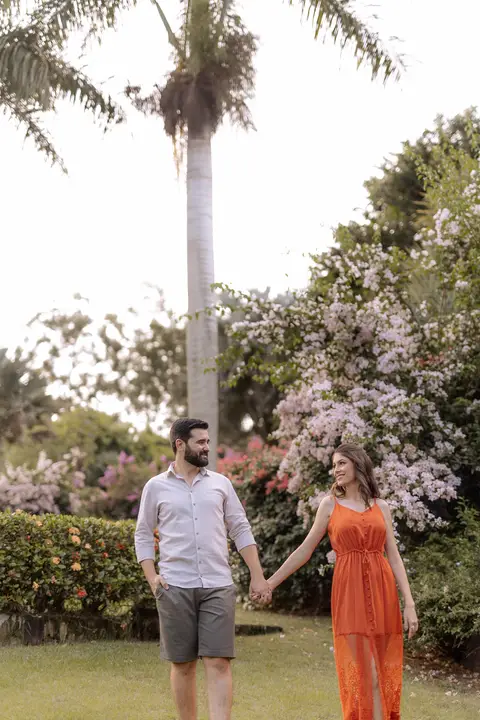 Ensaio pré wedding no eden garden maringá paraná '