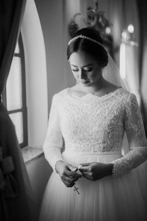 Inspiração de retrato de noiva'