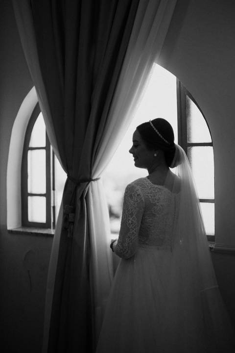 Inspiração de retrato de noiva'