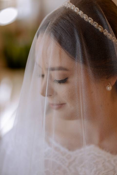 Inspiração de retrato de noiva'