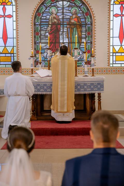 Casamento na igreja'