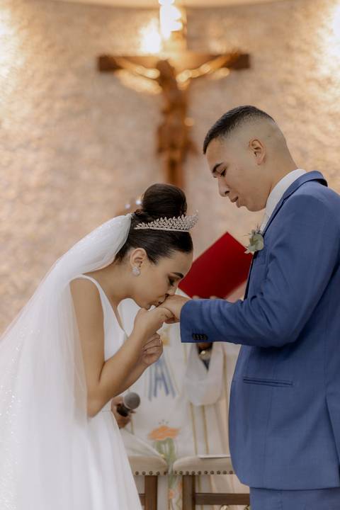 troca das alianças'