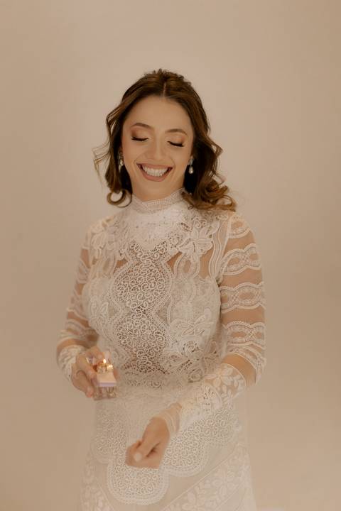 Inspiração de retrato de noiva'