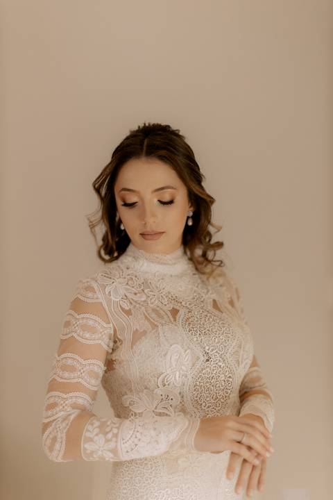 Inspiração de retrato de noiva'