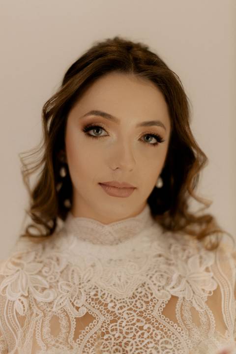 Inspiração de retrato de noiva'