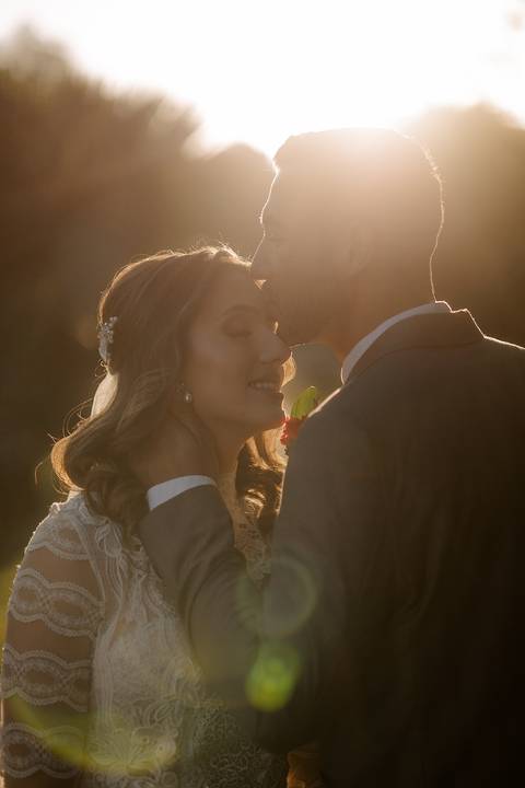 ensaio pós cerimonia no campo '