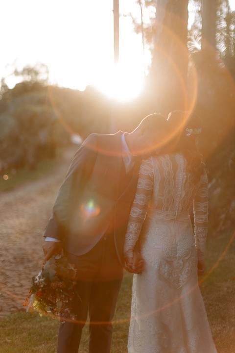 ensaio pós cerimonia no campo '