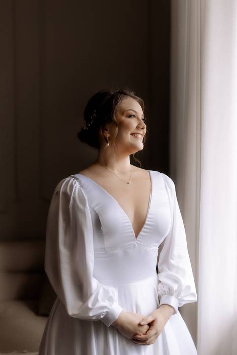 Inspiração de retrato de noiva'