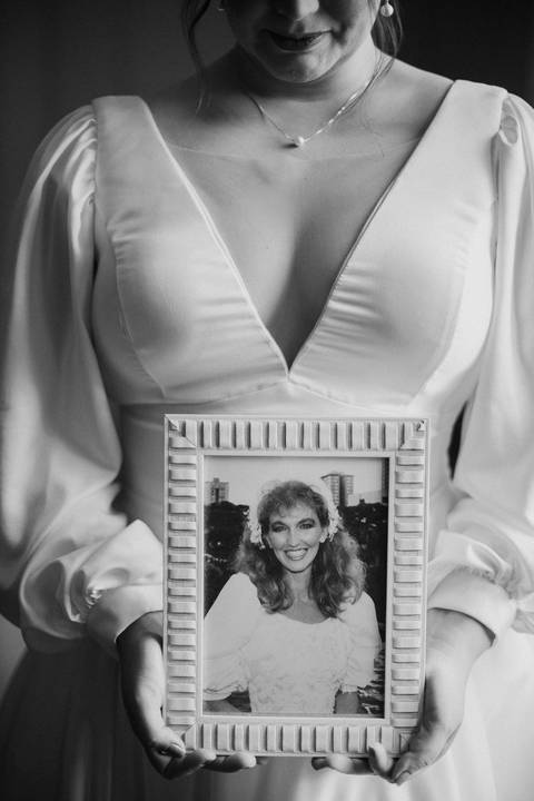 Inspiração de retrato de noiva'