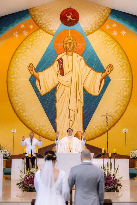 Casamento na igreja'