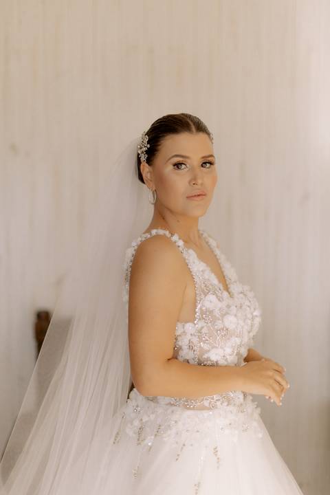 Inspiração de retrato de noiva'