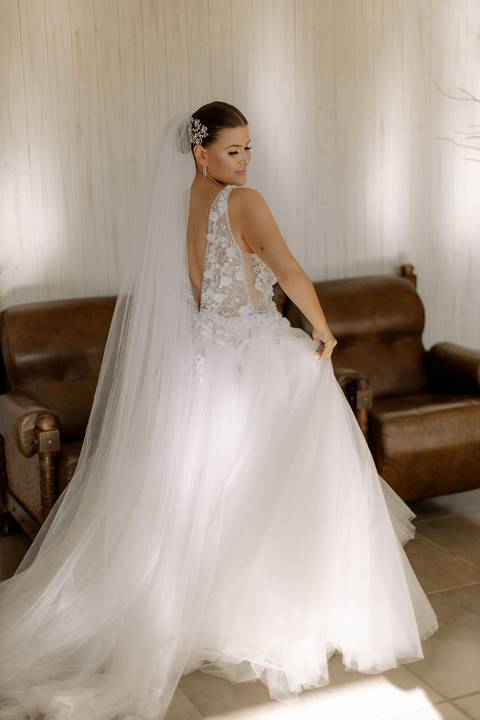 Inspiração de retrato de noiva'