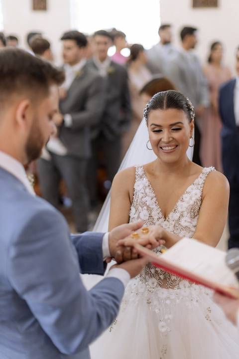 benção das alianças'