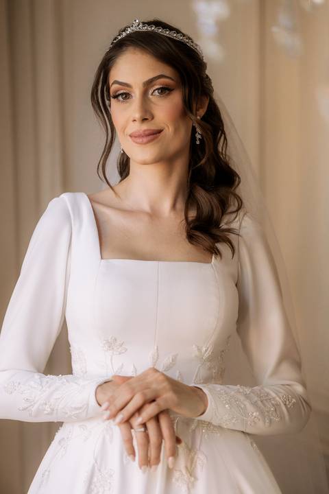 Inspiração de retrato de noiva'