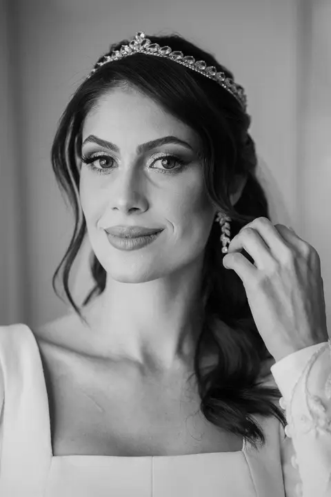 Inspiração de retrato de noiva'