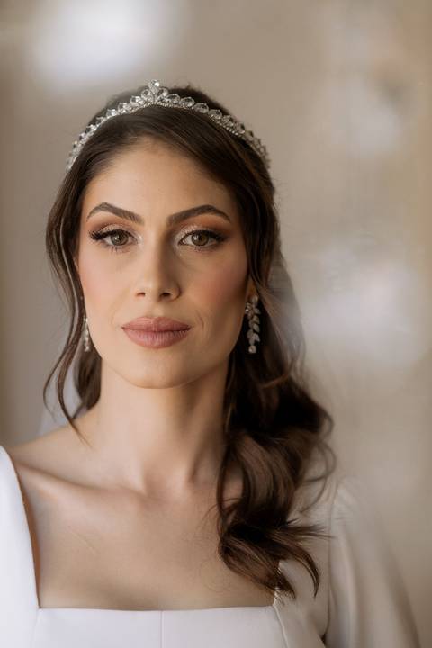 Inspiração de retrato de noiva'