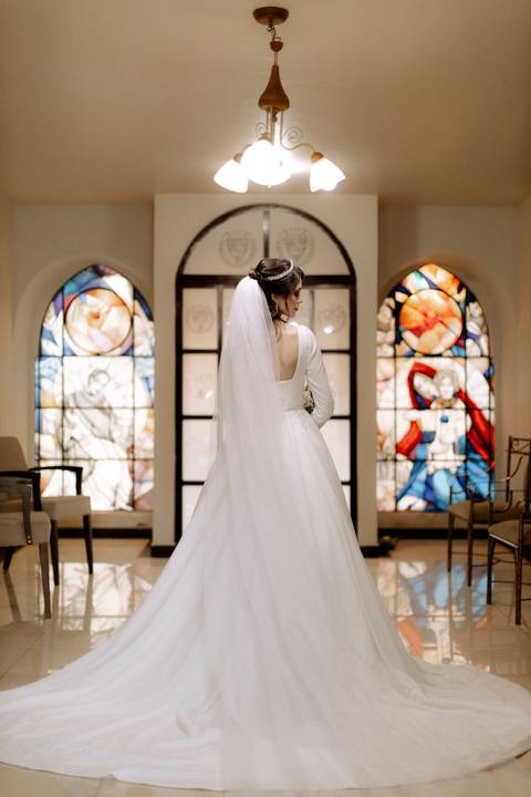 Inspiração de retrato de noiva'