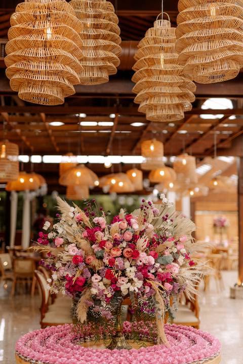Inspiração de decoração de casamento '