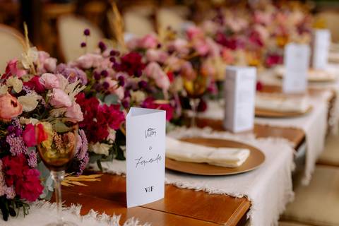 Inspiração de decoração de casamento '