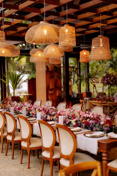 Inspiração de decoração de casamento '