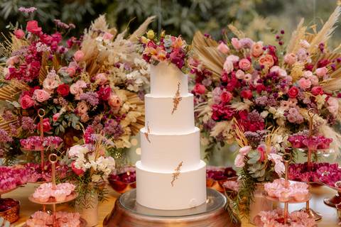 Inspiração de decoração de casamento '