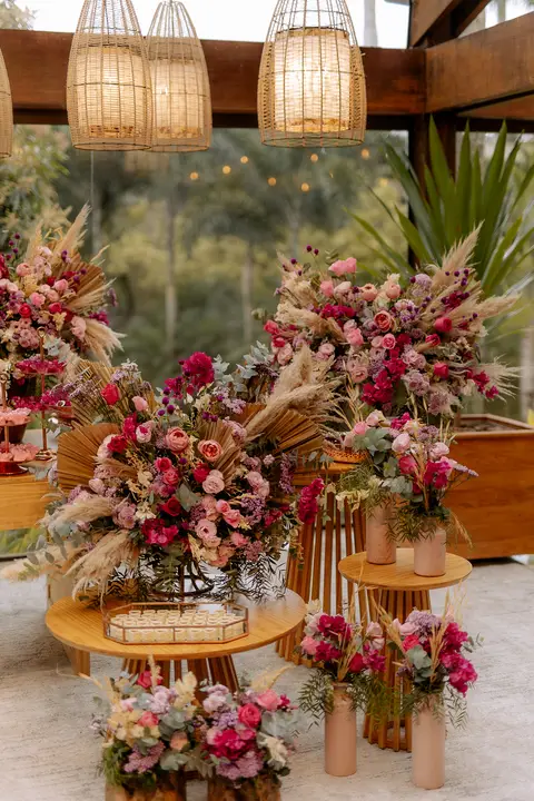 Inspiração de decoração de casamento '