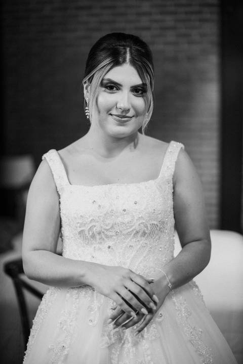 Inspiração de retrato de noiva'