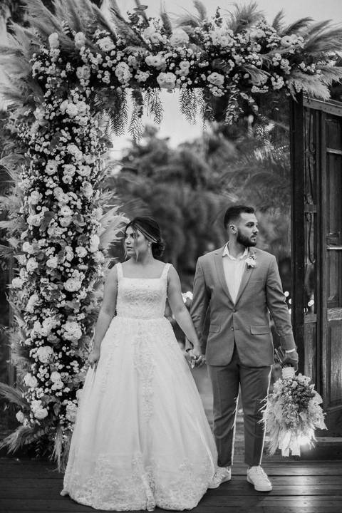 ensaio pós cerimonia no campo '