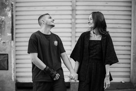 ensaio pré wedding estilo street em maringá - PR'