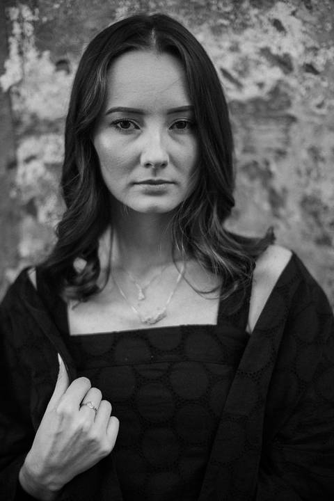 inspiração de retrato feminino urbano '