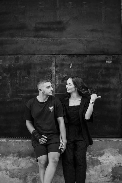 ensaio pré wedding urbano '