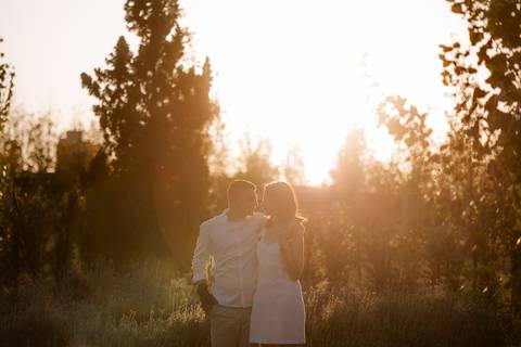 casal em esaio pré wedding no euro graden em maringá'