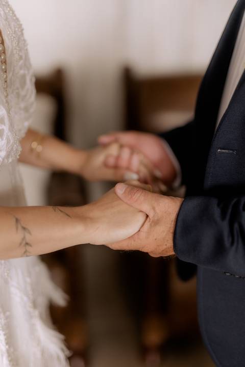 first look com o pai'