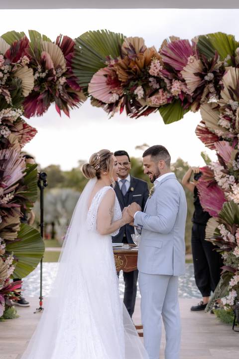 inspiração de casamento de dia e ao ar livre'