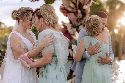 cumprimento dos pais'