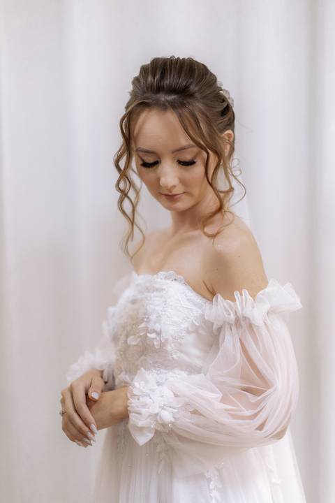 inspiração de retrato de noiva '