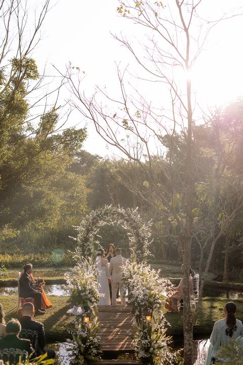 inspiração de casamento de dia e ao ar livre'